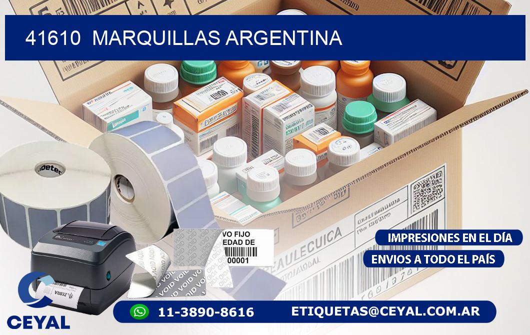 41610  Marquillas Argentina