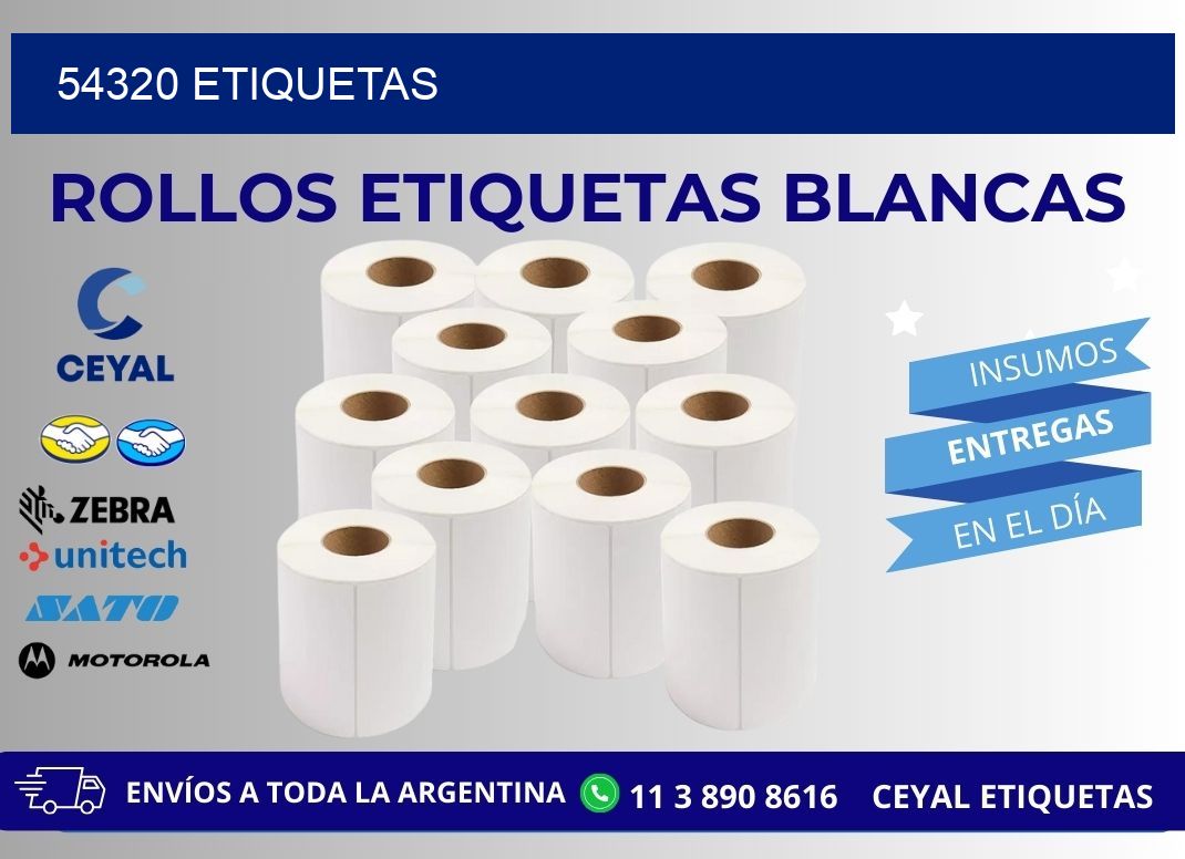 54320 ETIQUETAS