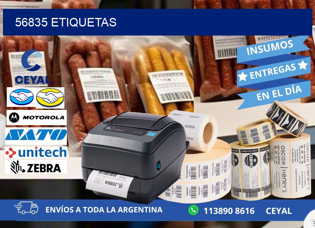 56835 ETIQUETAS
