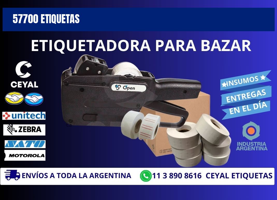57700 ETIQUETAS