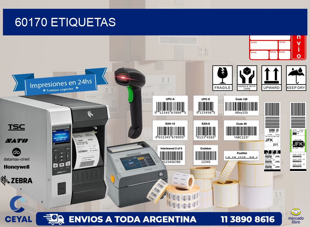 60170 ETIQUETAS