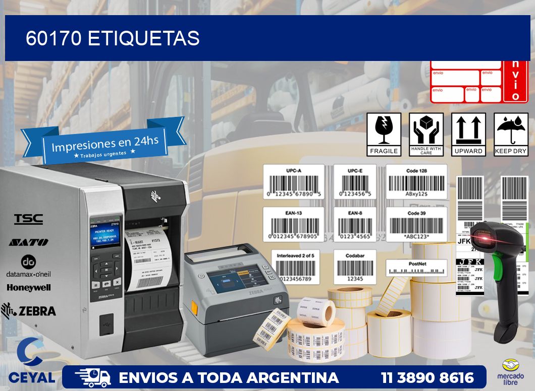 60170 ETIQUETAS