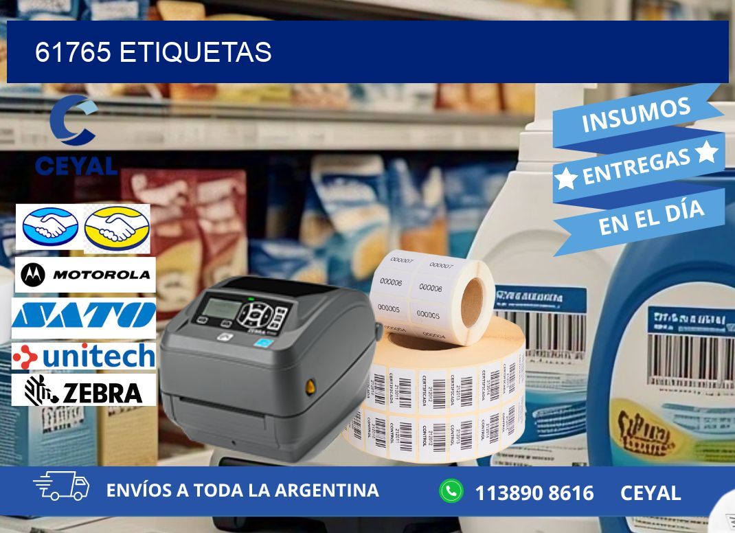 61765 ETIQUETAS