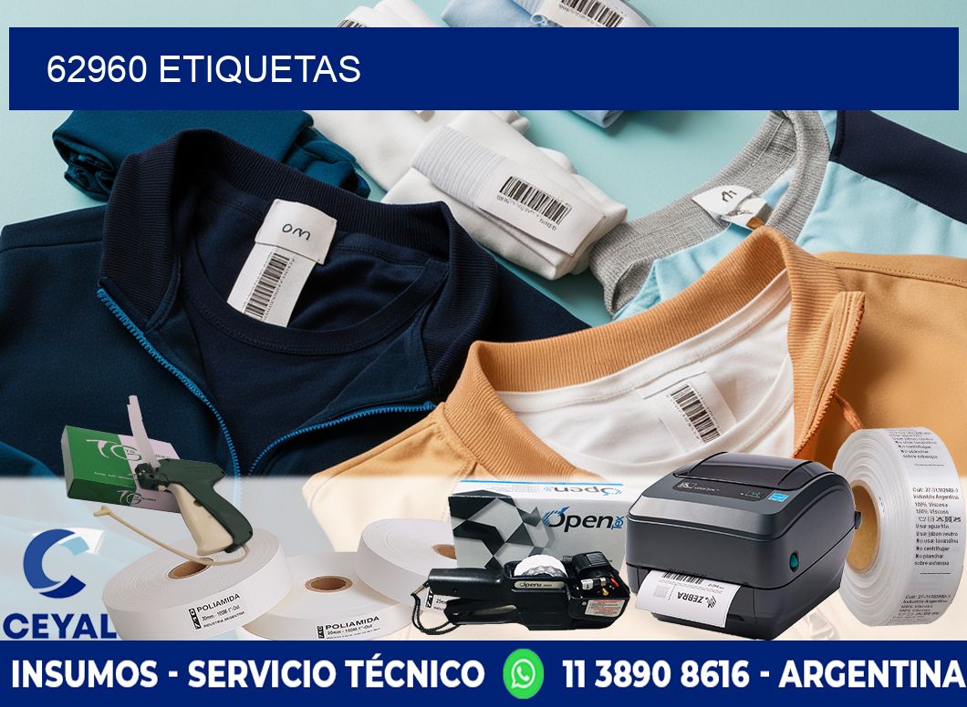 62960 ETIQUETAS