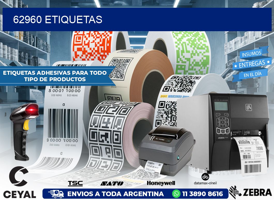 62960 ETIQUETAS