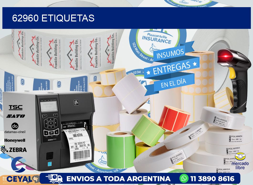 62960 ETIQUETAS