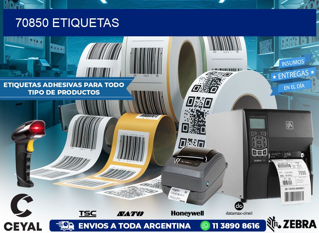 70850 ETIQUETAS