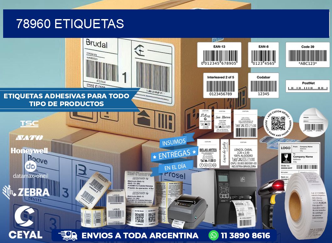 78960 ETIQUETAS