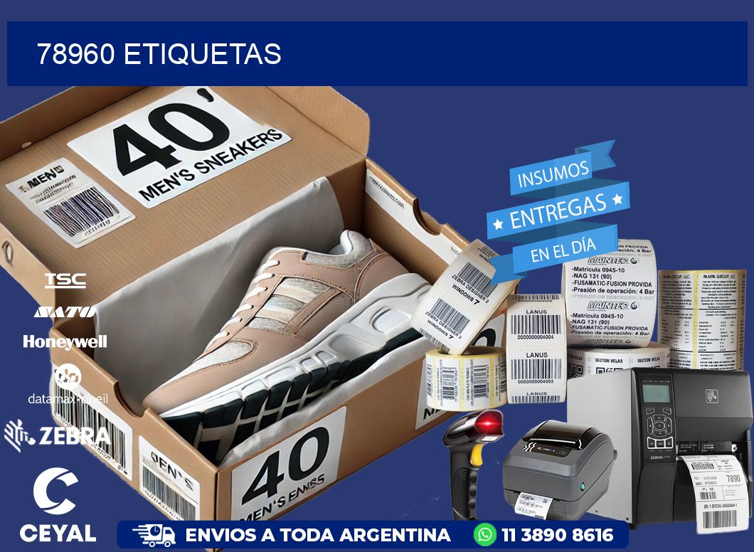 78960 ETIQUETAS