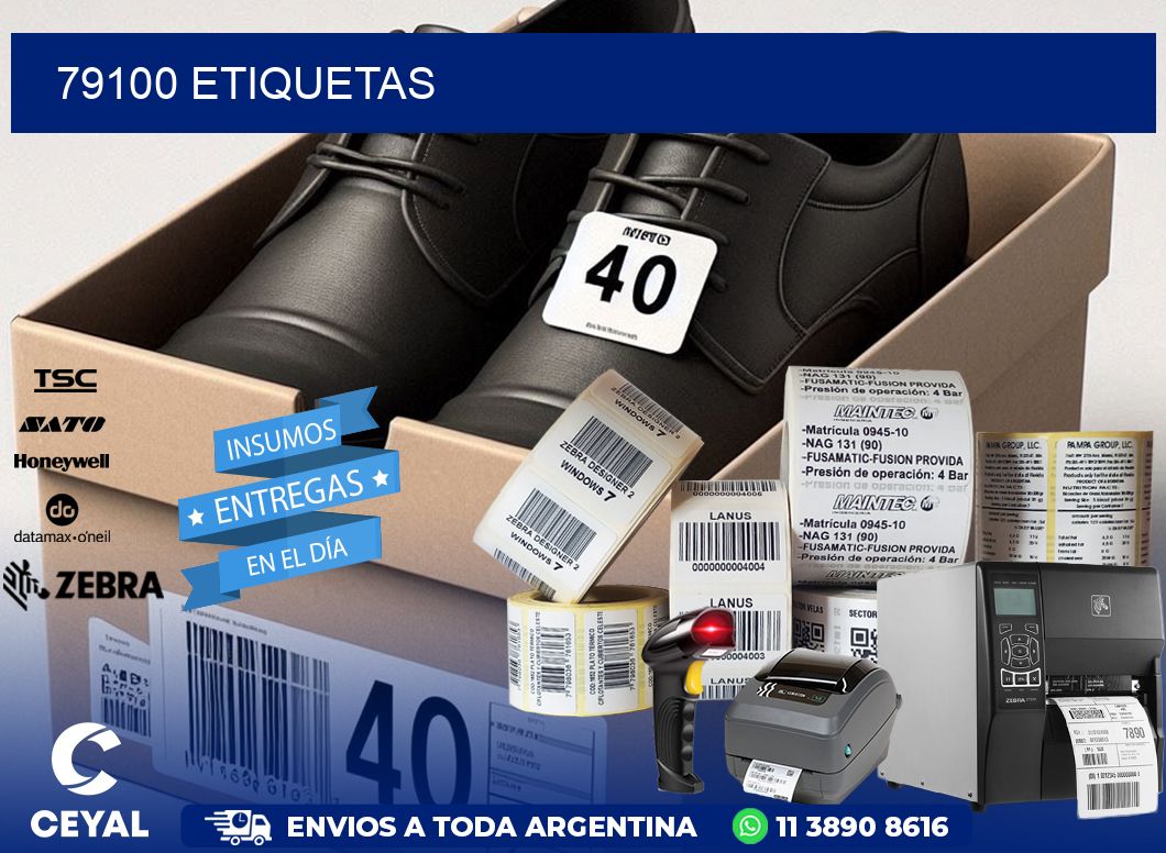79100 ETIQUETAS