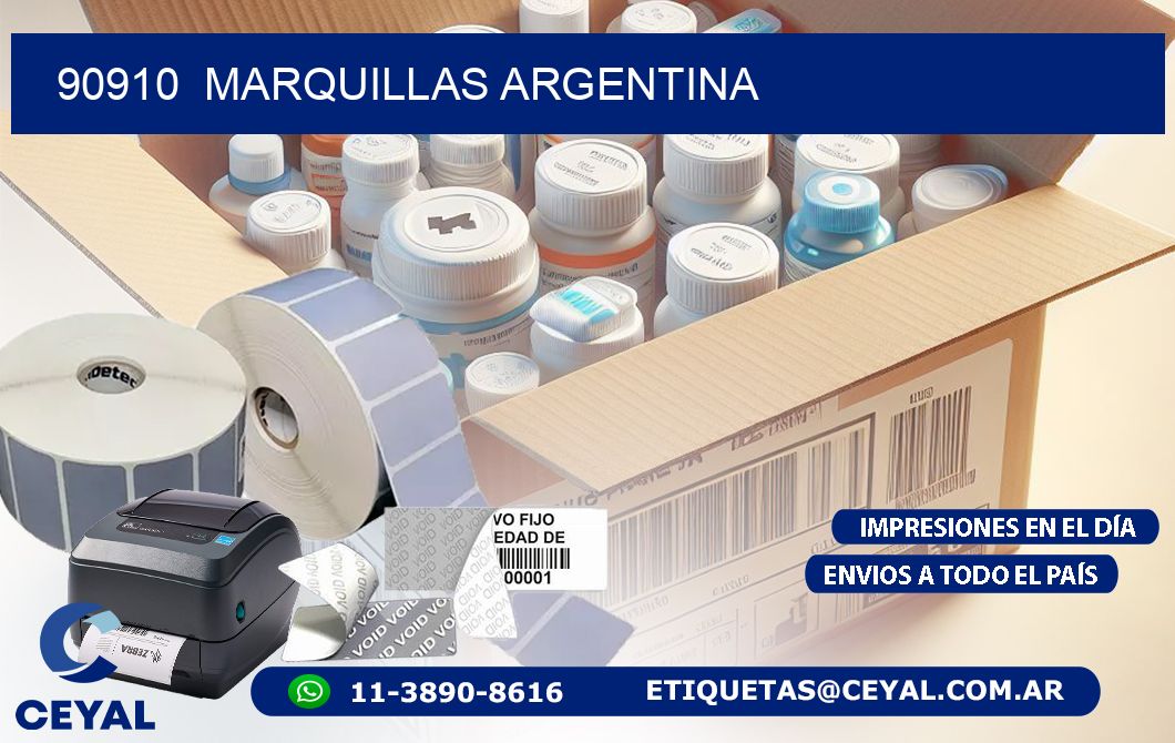 90910  Marquillas Argentina