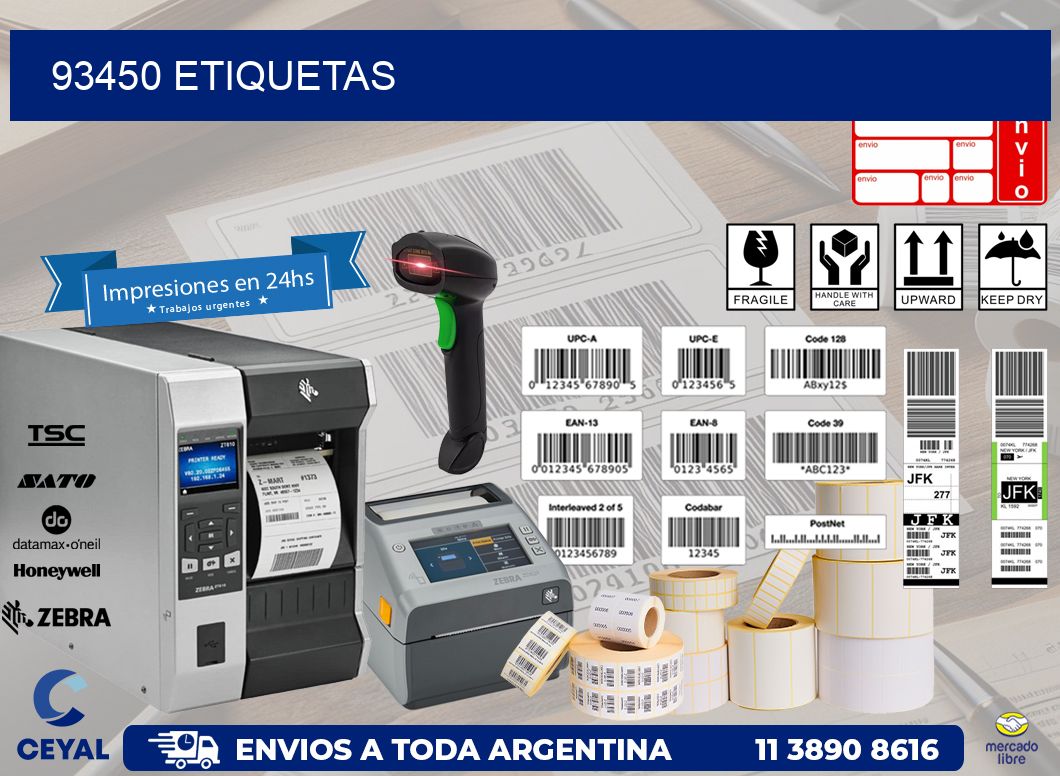 93450 ETIQUETAS