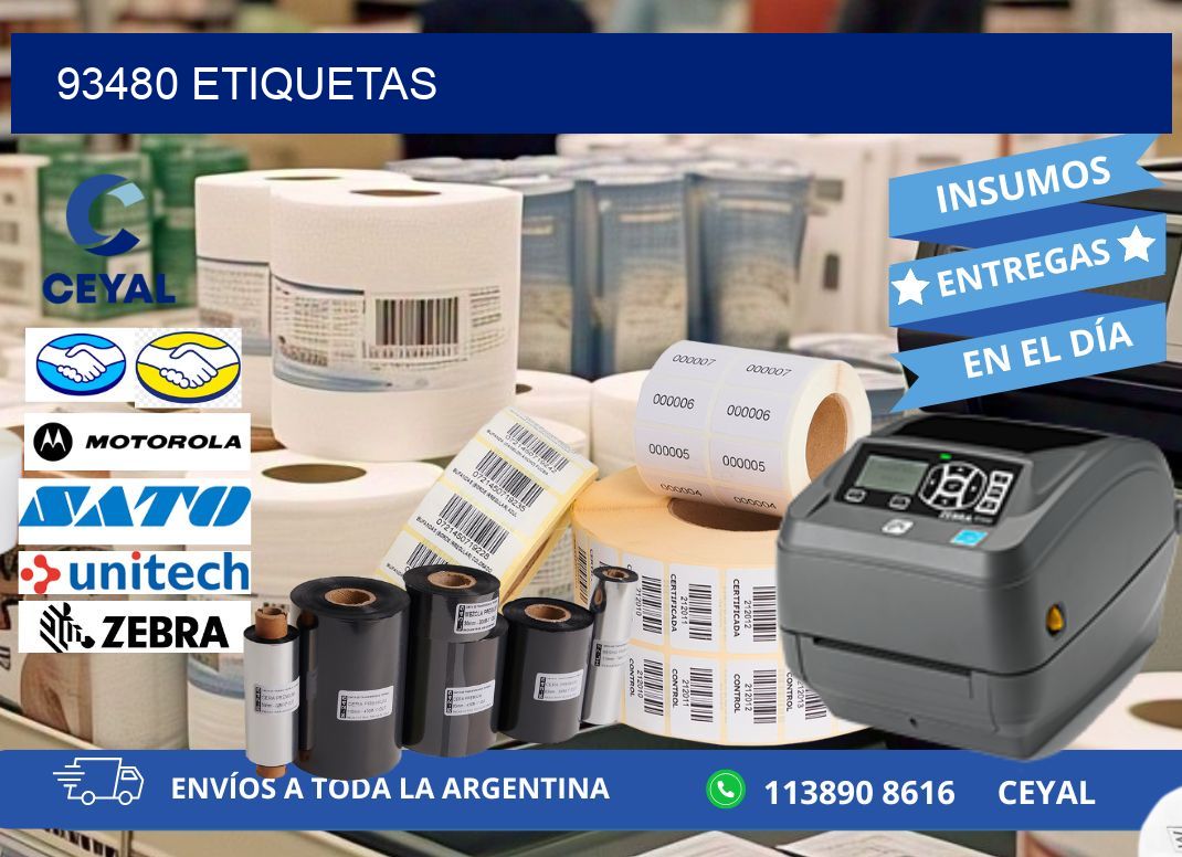 93480 ETIQUETAS