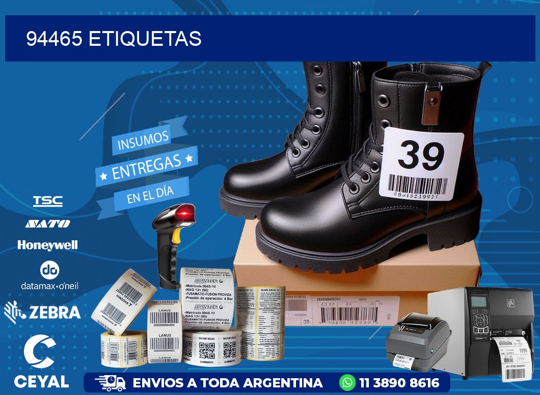 94465 ETIQUETAS