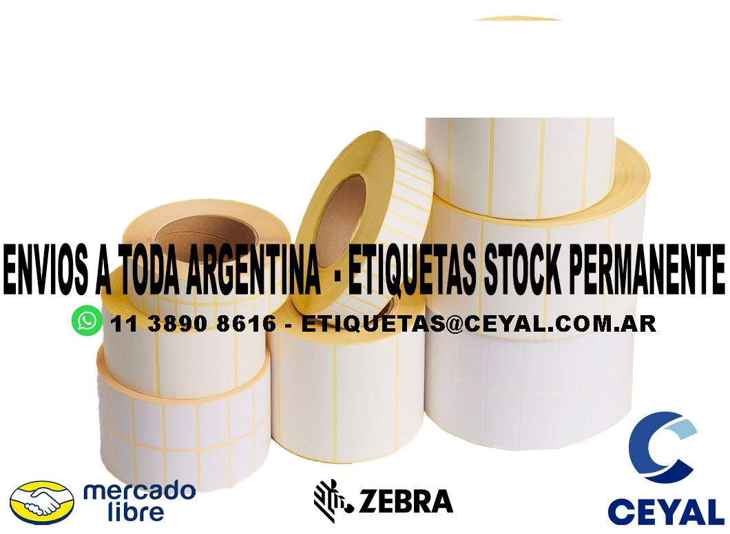CODIGO DE BARRA DE TRANSFERENCIA TÉRMICA 77075
