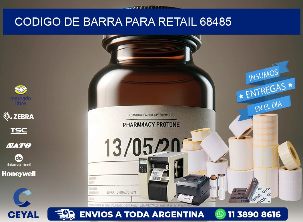 CODIGO DE BARRA PARA RETAIL 68485