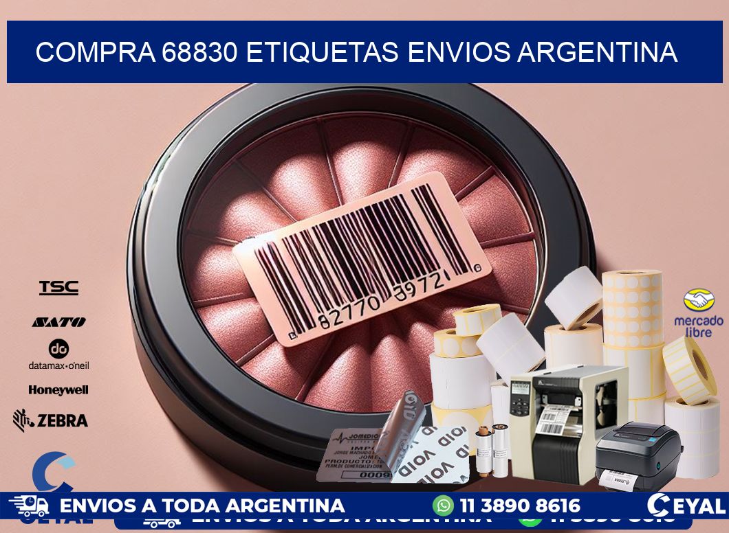 COMPRA 68830 ETIQUETAS ENVIOS ARGENTINA