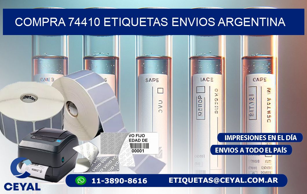 COMPRA 74410 ETIQUETAS ENVIOS ARGENTINA