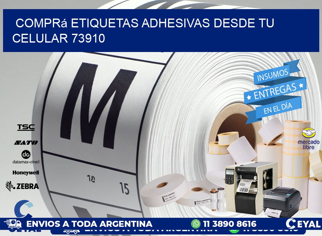 Comprá Etiquetas Adhesivas Desde tu Celular 73910
