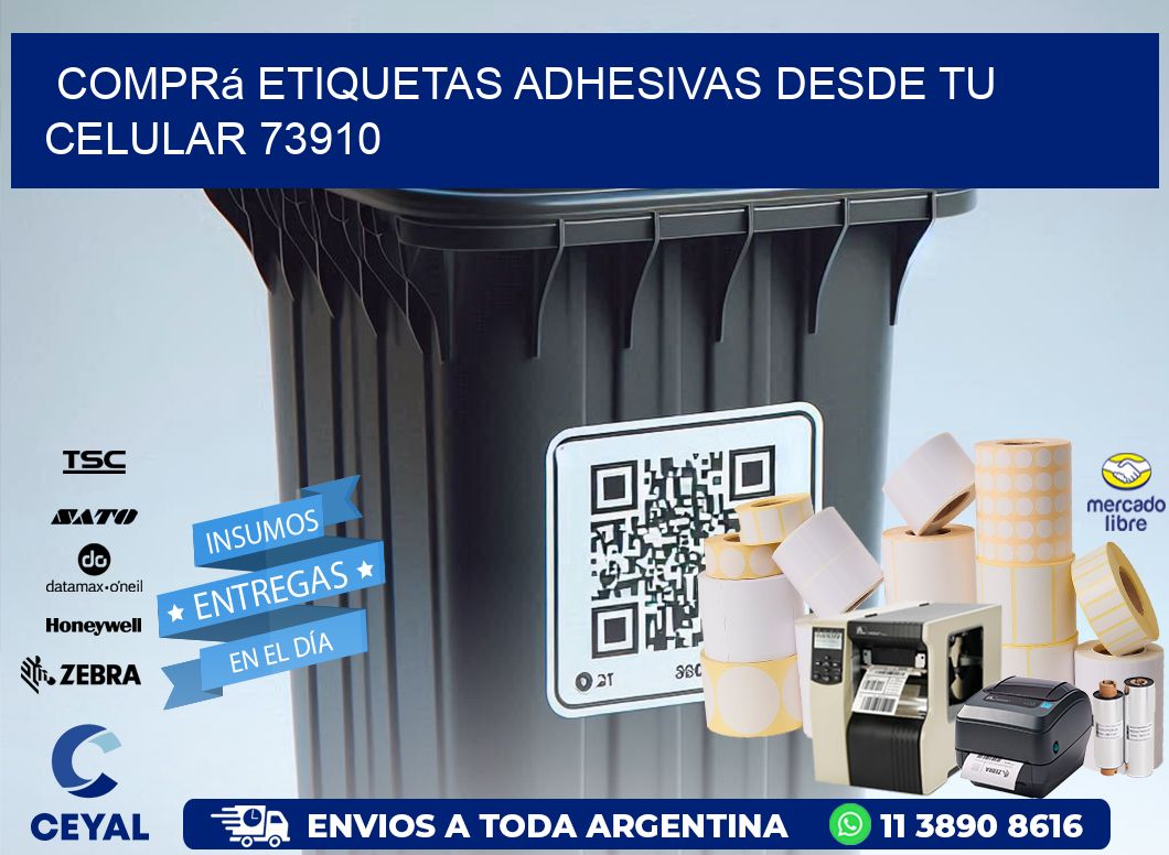 Comprá Etiquetas Adhesivas Desde tu Celular 73910