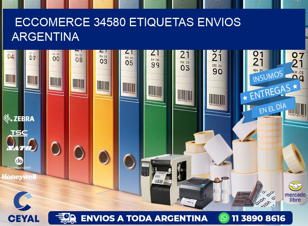 ECCOMERCE 34580 ETIQUETAS ENVIOS ARGENTINA