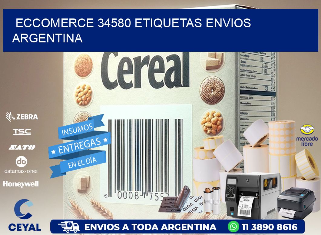 ECCOMERCE 34580 ETIQUETAS ENVIOS ARGENTINA
