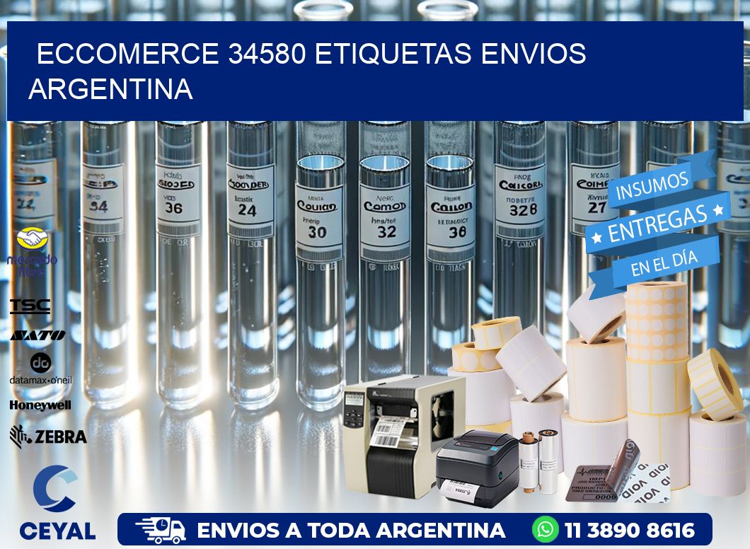 ECCOMERCE 34580 ETIQUETAS ENVIOS ARGENTINA