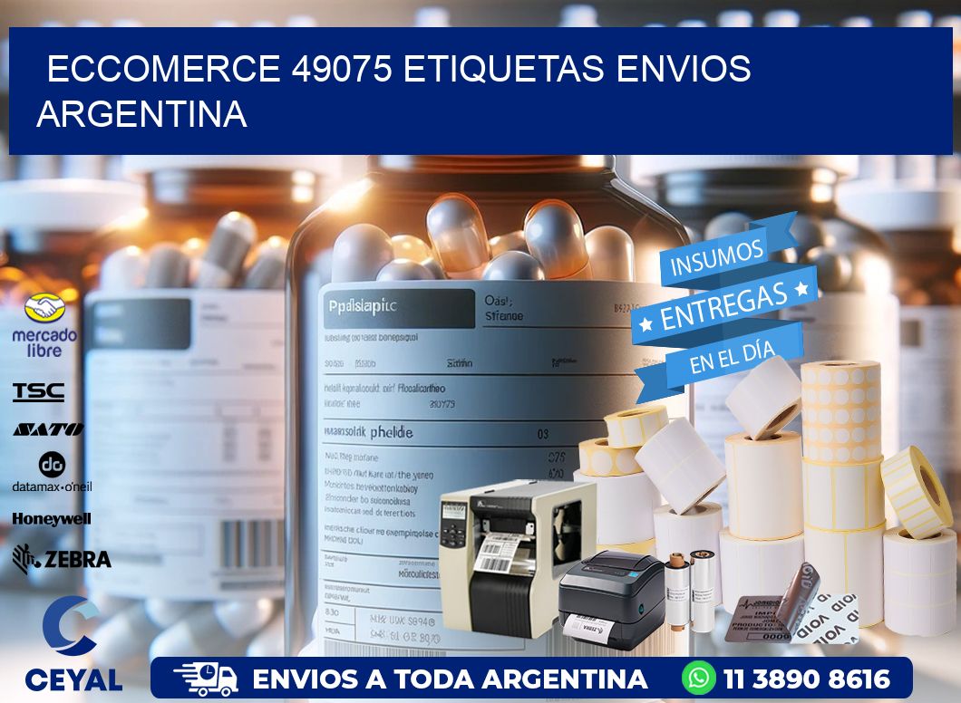 ECCOMERCE 49075 ETIQUETAS ENVIOS ARGENTINA
