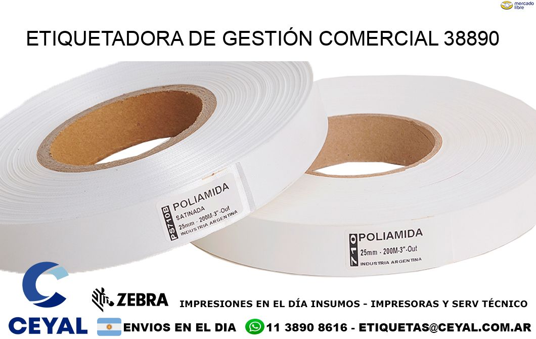 ETIQUETADORA DE GESTIÓN COMERCIAL 38890