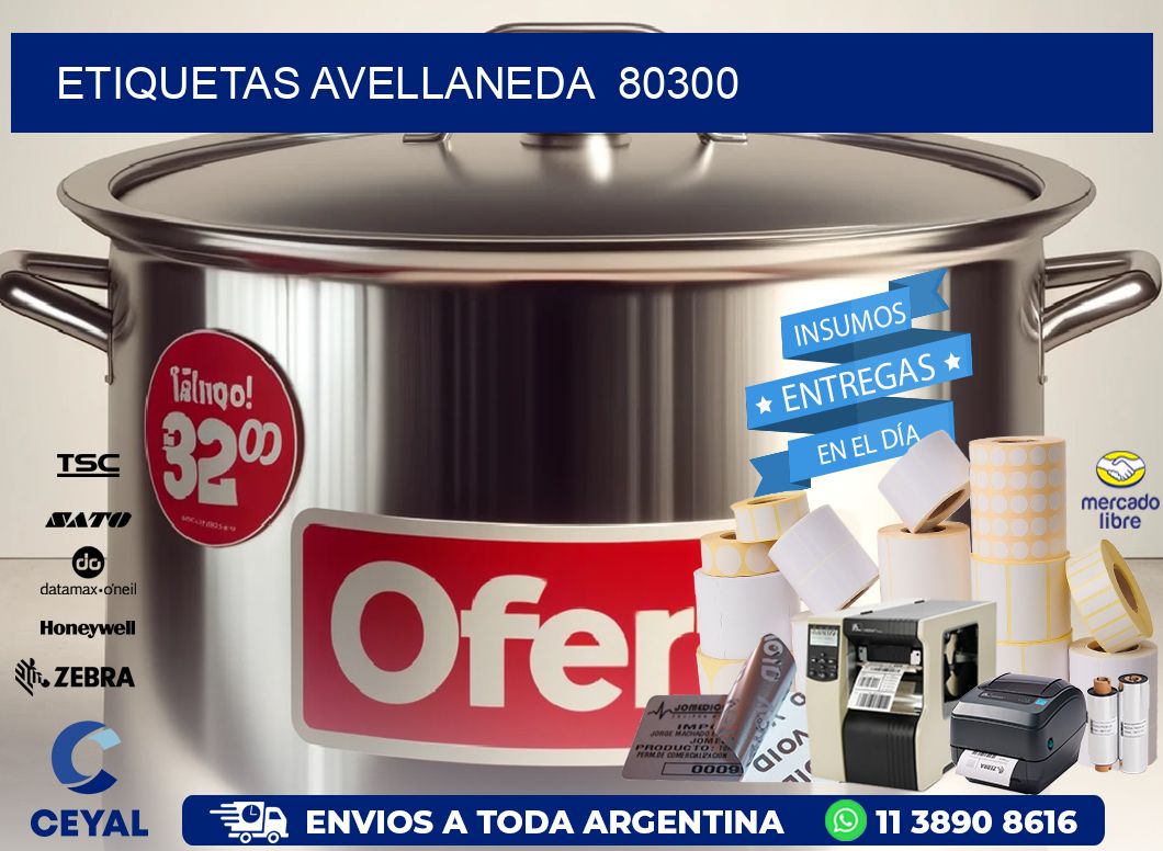 ETIQUETAS AVELLANEDA  80300
