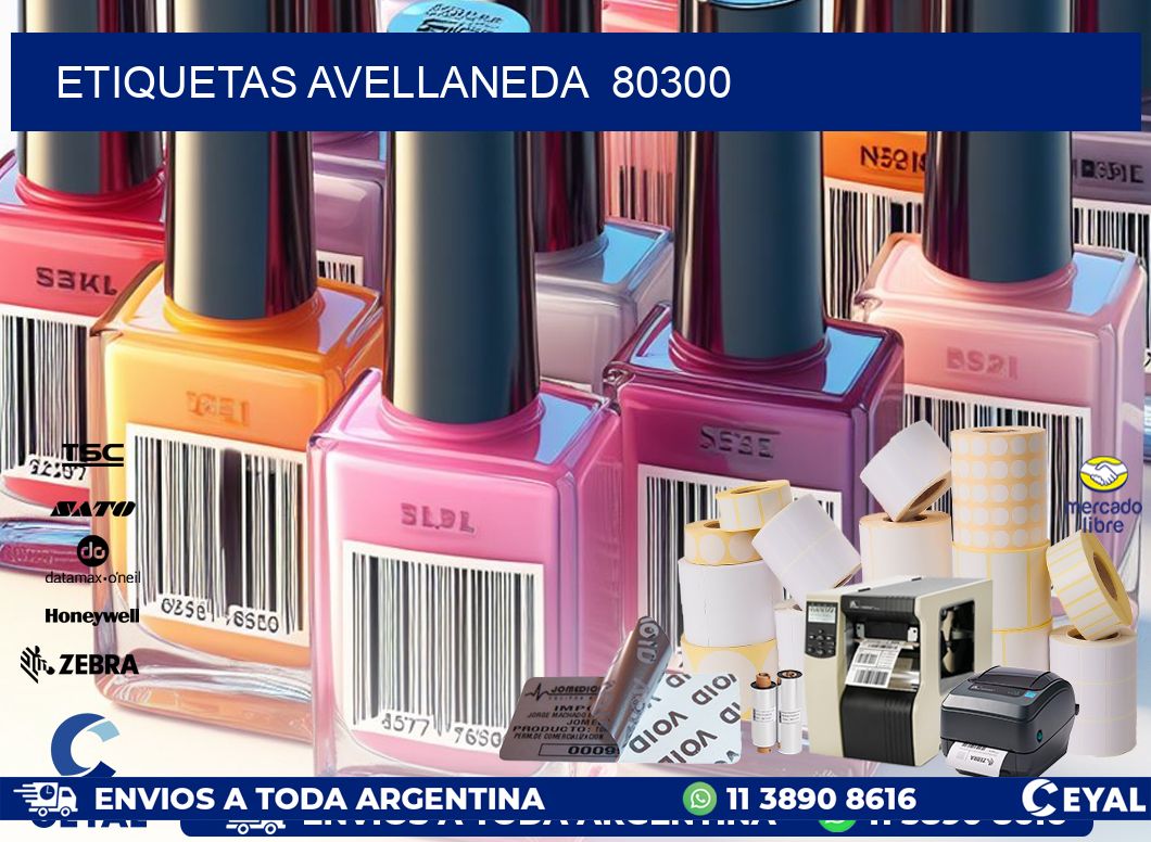 ETIQUETAS AVELLANEDA  80300