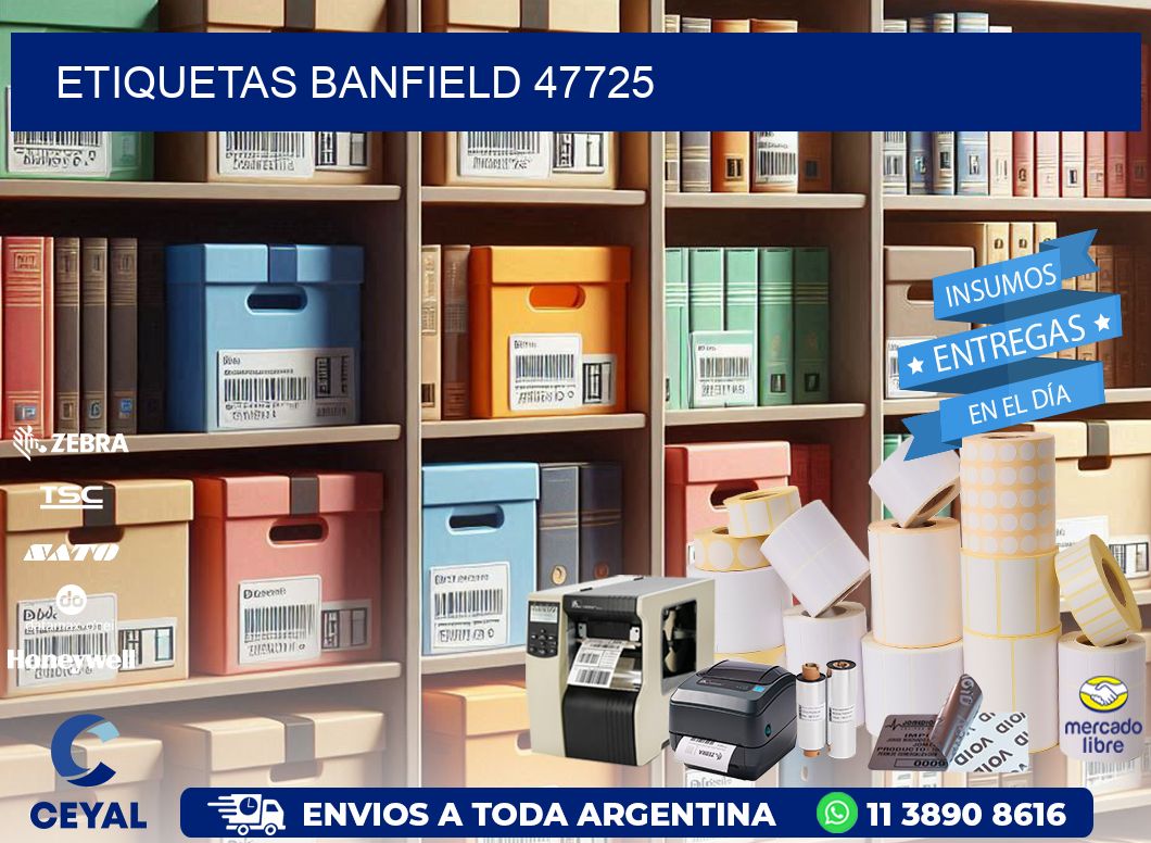ETIQUETAS BANFIELD 47725
