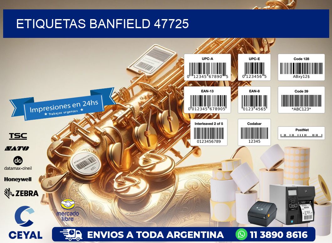 ETIQUETAS BANFIELD 47725