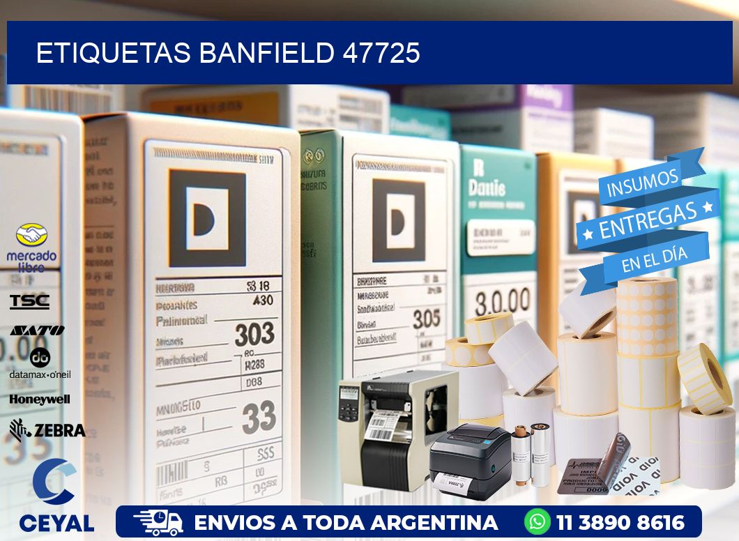 ETIQUETAS BANFIELD 47725