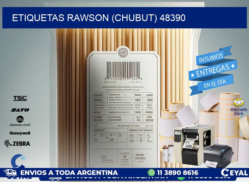 ETIQUETAS RAWSON (CHUBUT) 48390