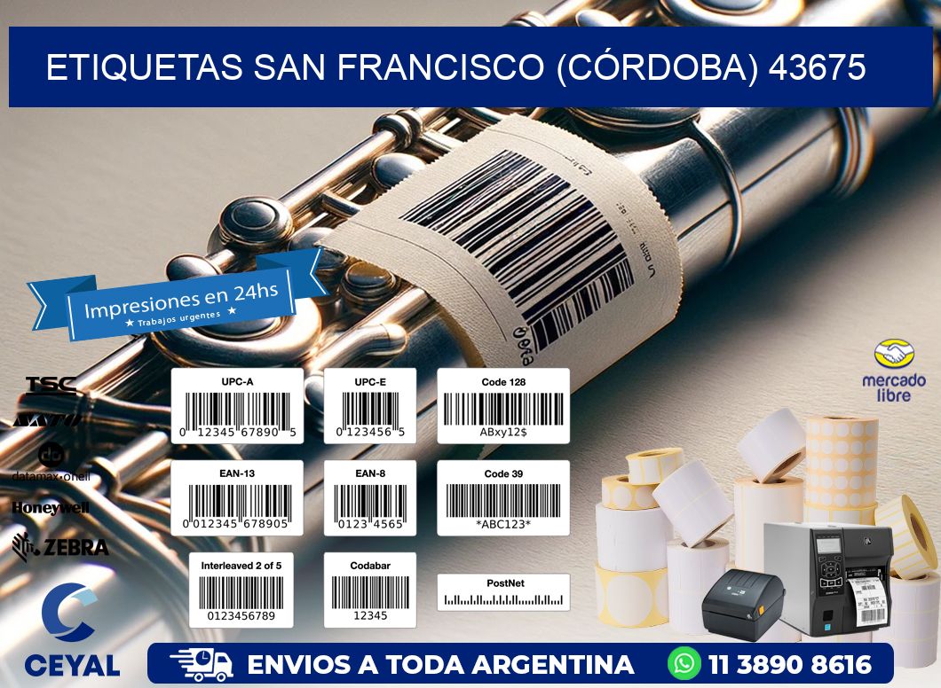 ETIQUETAS SAN FRANCISCO (CÓRDOBA) 43675