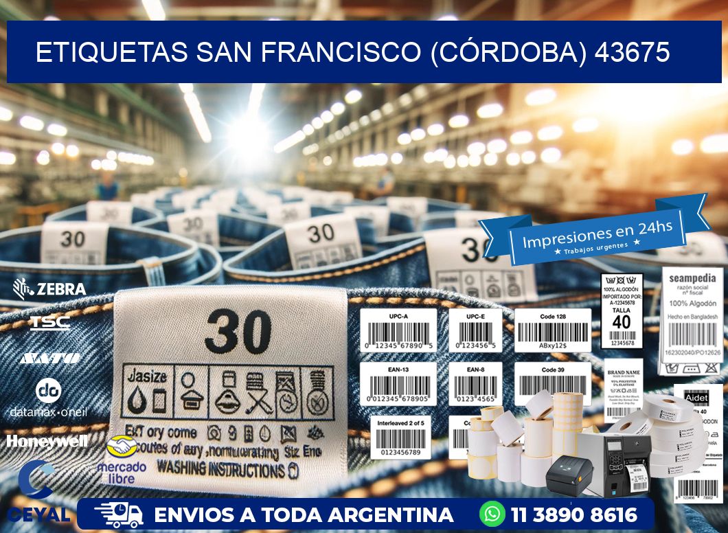 ETIQUETAS SAN FRANCISCO (CÓRDOBA) 43675
