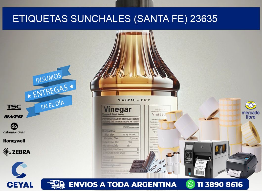 ETIQUETAS SUNCHALES (SANTA FE) 23635