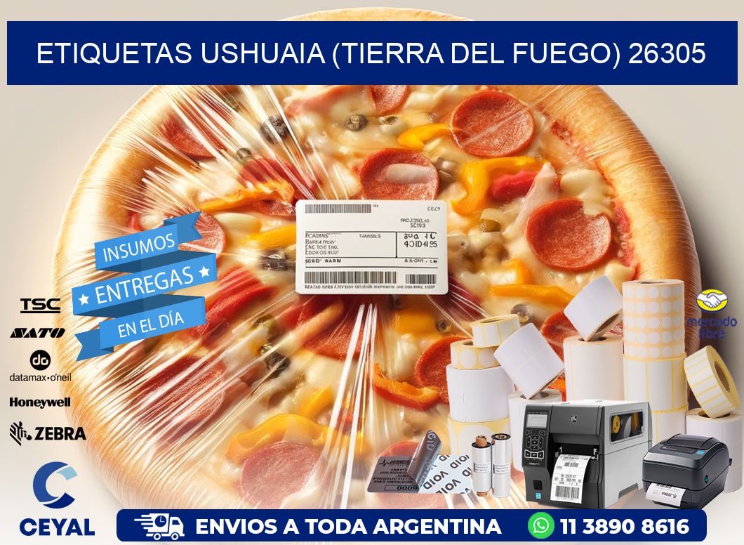 ETIQUETAS USHUAIA (TIERRA DEL FUEGO) 26305