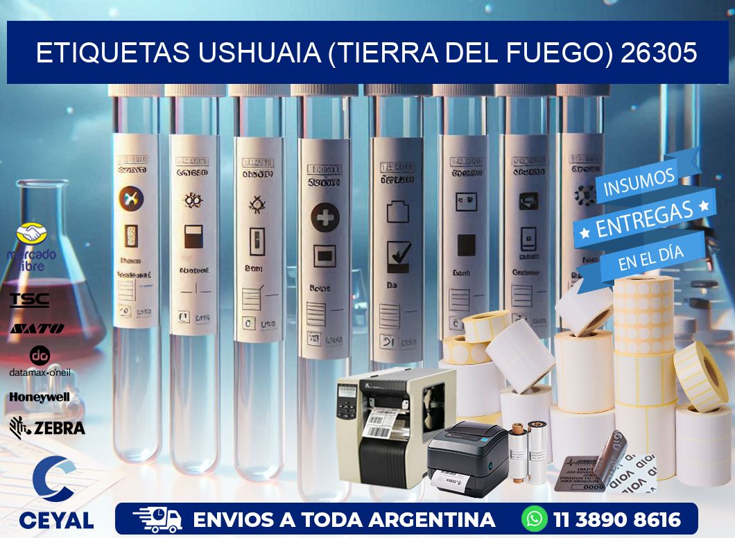 ETIQUETAS USHUAIA (TIERRA DEL FUEGO) 26305