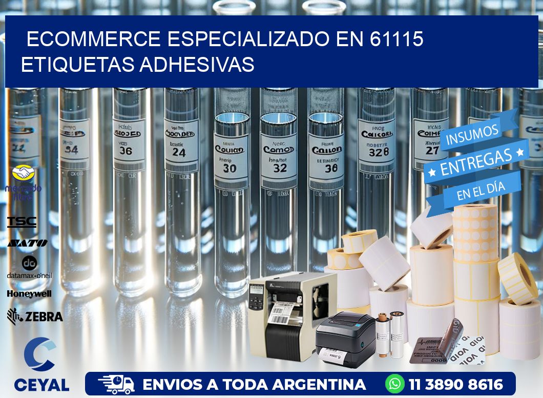 Ecommerce Especializado en 61115 Etiquetas Adhesivas