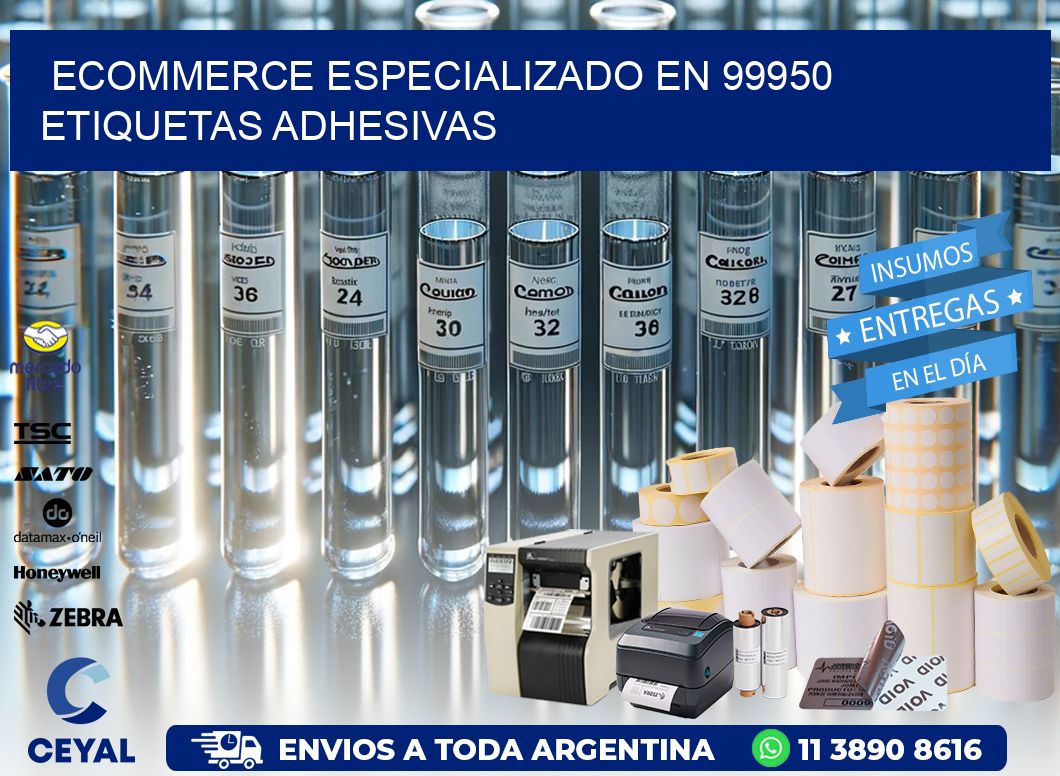Ecommerce Especializado en 99950 Etiquetas Adhesivas