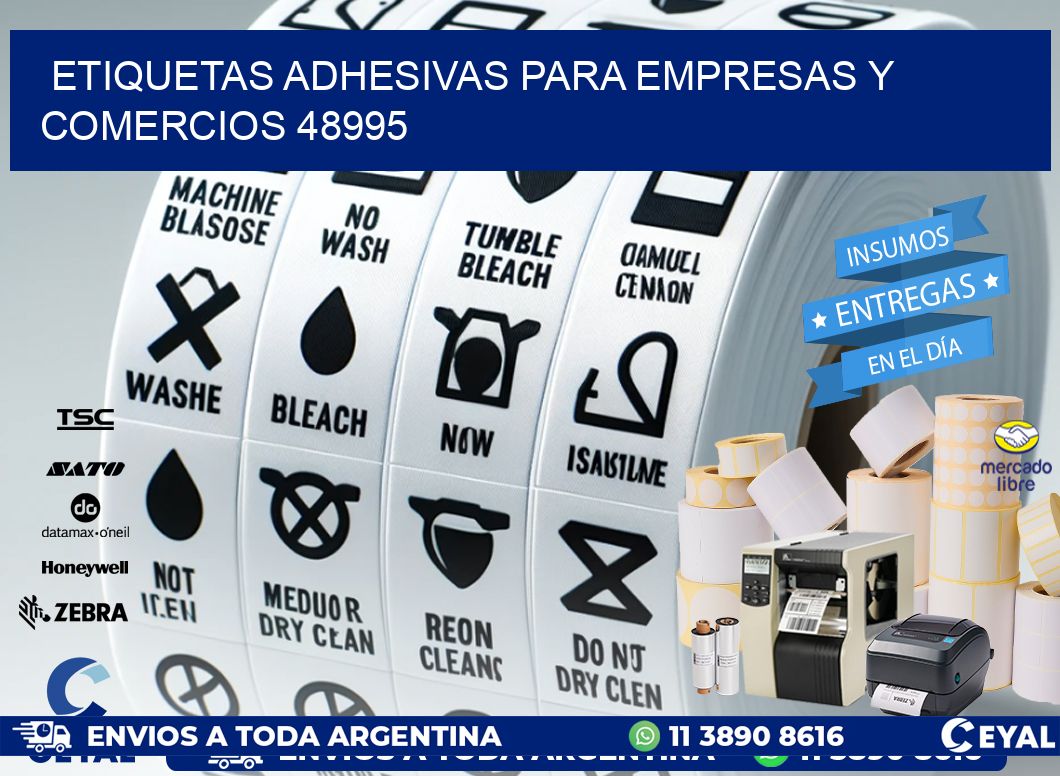 Etiquetas Adhesivas para Empresas y Comercios 48995