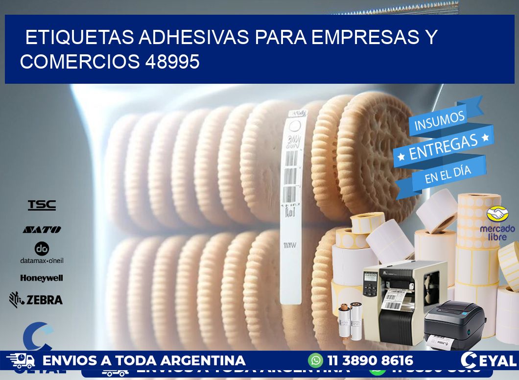 Etiquetas Adhesivas para Empresas y Comercios 48995