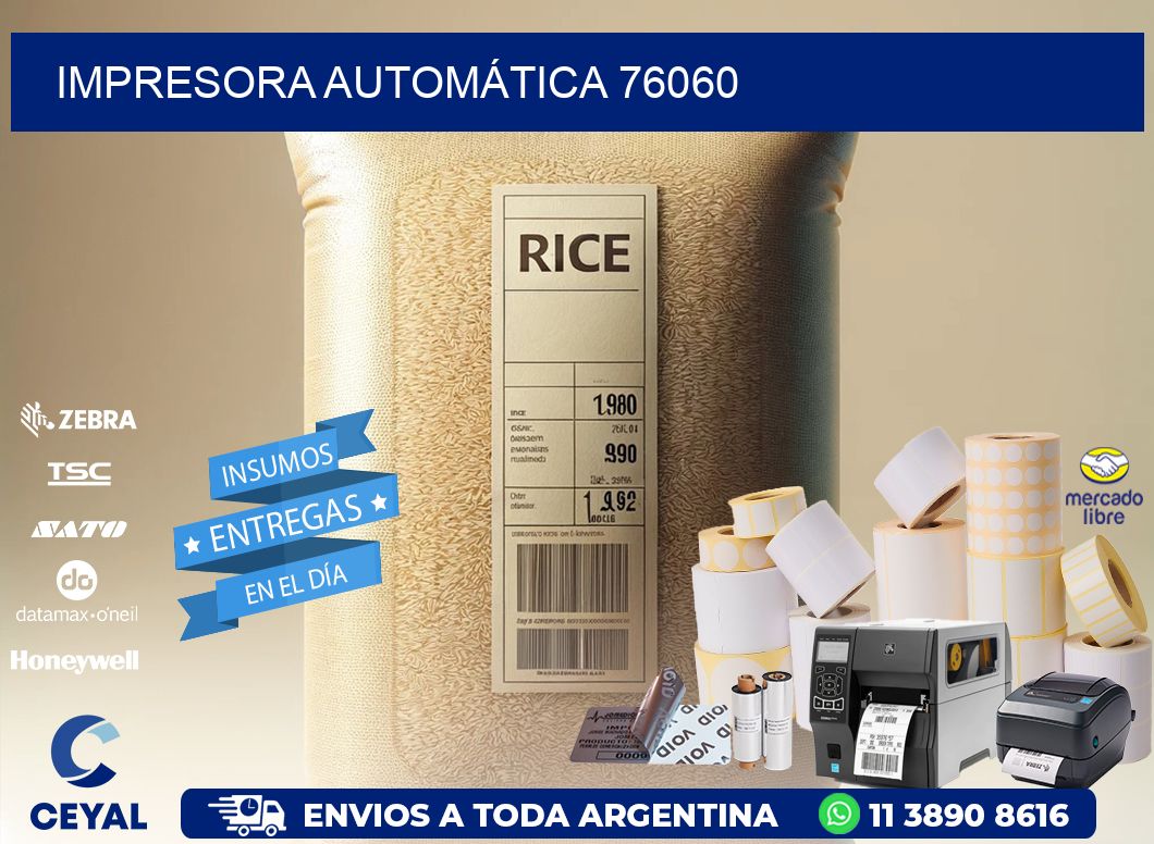 IMPRESORA AUTOMÁTICA 76060