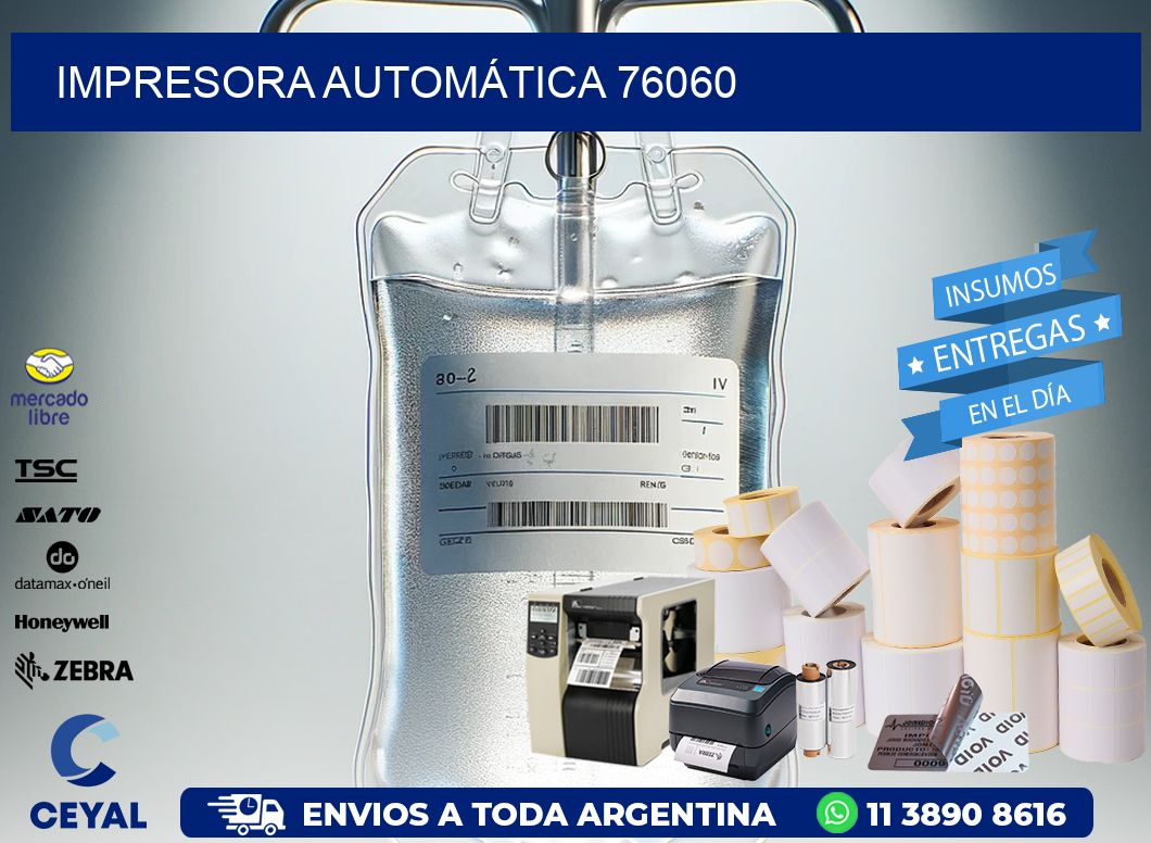 IMPRESORA AUTOMÁTICA 76060