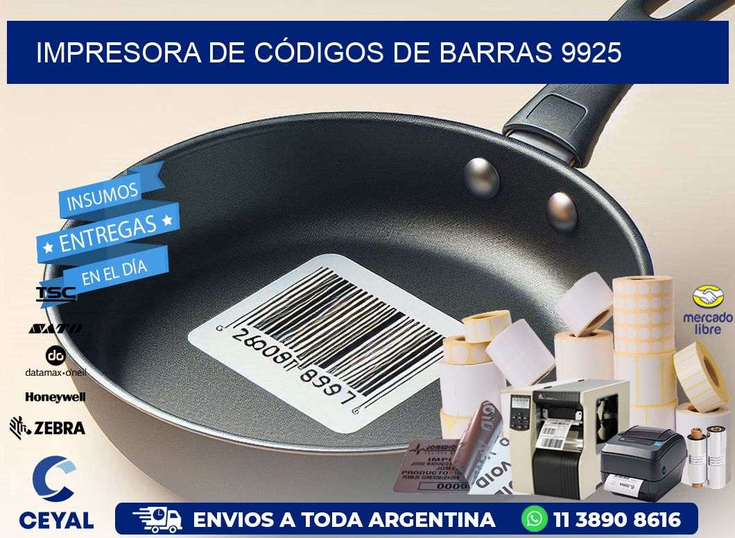 IMPRESORA DE CÓDIGOS DE BARRAS 9925