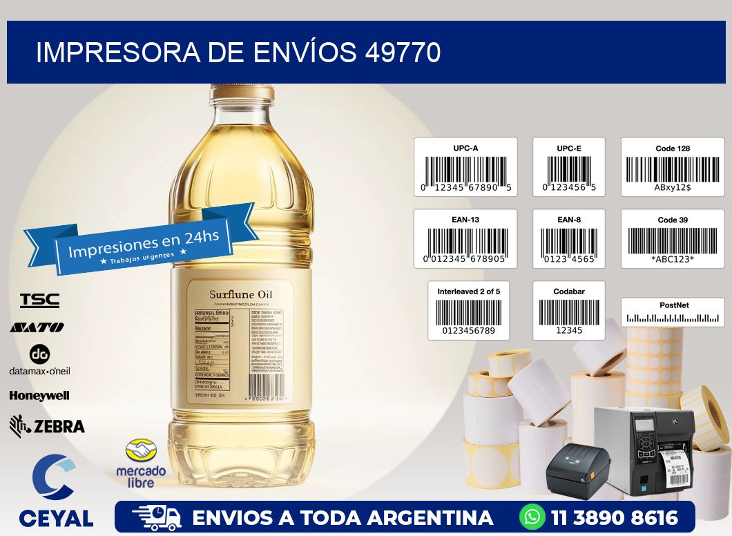 IMPRESORA DE ENVÍOS 49770
