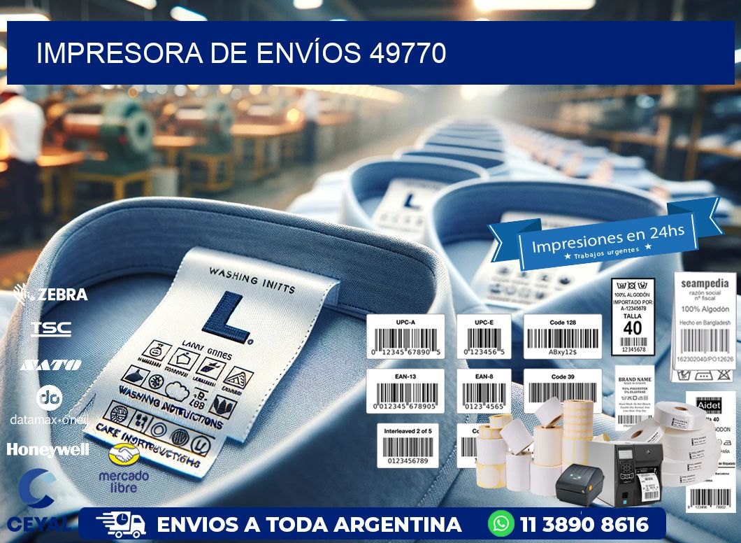 IMPRESORA DE ENVÍOS 49770