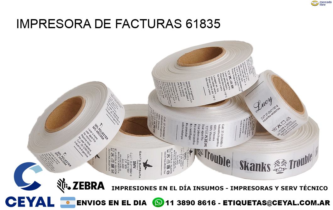 IMPRESORA DE FACTURAS 61835